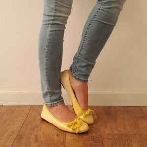 PRETTY BALLERINAS Leather Ballerina Flats Size 10